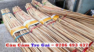 Bán cần câu cắm cá lóc, tre gai, lưỡi ó, tóm dây cước đầy đủ các loại