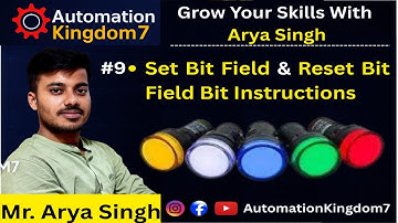 TIA Portal V17: How to Use Set Bit Field (SETB) & Reset Bit Field (RSETB) | Step-by-Step Guide
