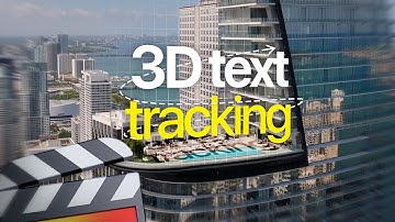 3D Text Tracking In Final Cut (EASY)