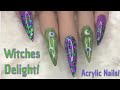 Witches Delight | Acrylic Nails | Halloween | Nail Sugar