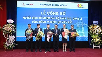 Công bố quyết định bổ nhiệm cán bộ lãnh đạo, quản lý Tổng Công ty Điện lực miền Bắc