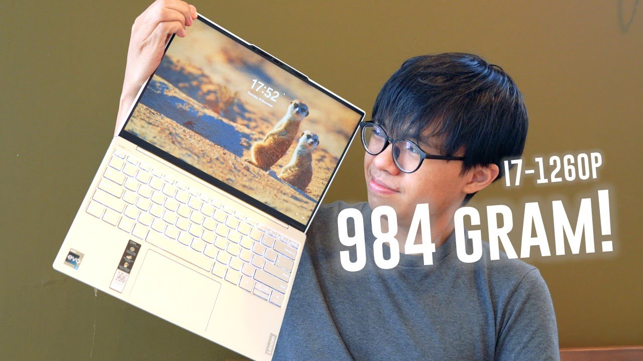 video Ноутбук Lenovo Yoga Slim 7i Carbon Gen 8 13