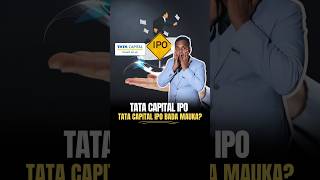 Tata Capital IPO: Everything You Need to Know! 📈💼 #youtubeshorts #shortvideo