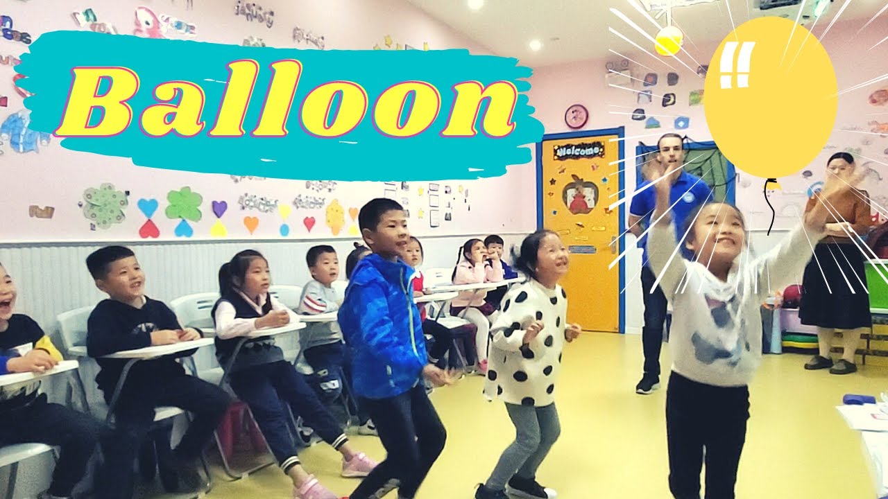 ESL Games for kids// Teaching Phonics with Balloon Game - YouTube