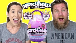 Hatchimals Colleggtibles Royal Snow Ball & Mega Secret Surprise