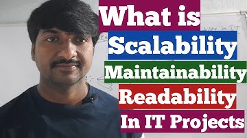 What is scalability, Maintainability, Readability, Re-usability & Productivity in IT