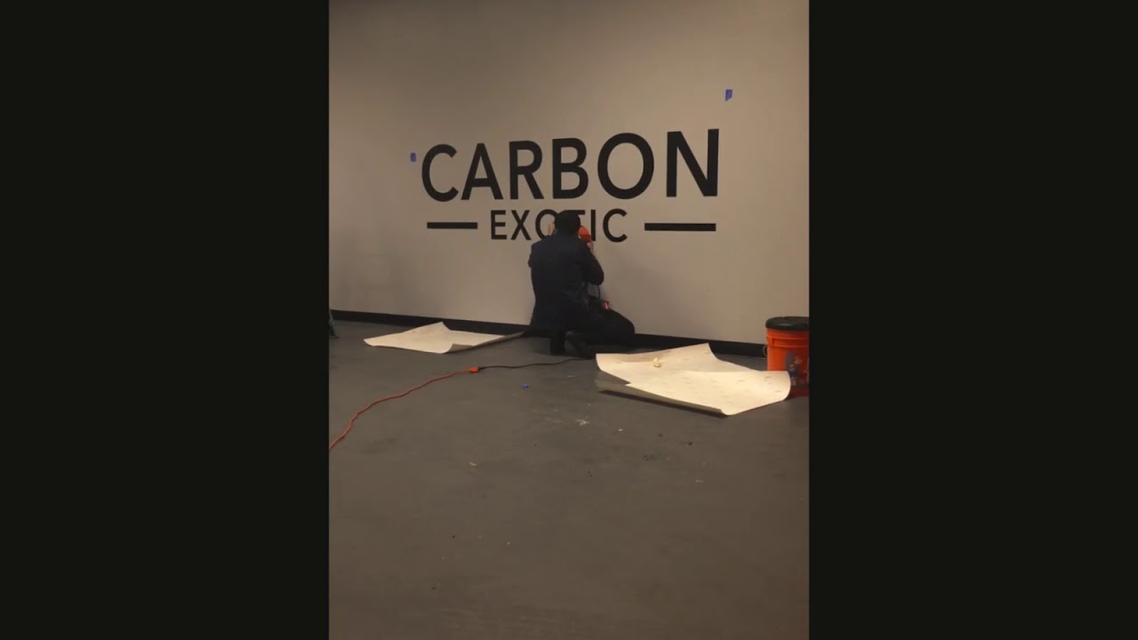 Wall Decal Installation Video YouTube