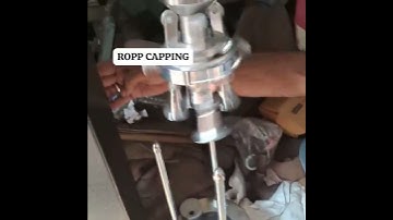 ROPP CAP SEALING MACHINE MANUAL