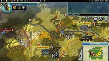 Civ5 Multiplayer Duel Siam vs England