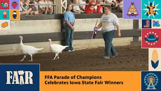 FFA Parade of Champions Celebrates Iowa State Fair Winners – Fair 2026
