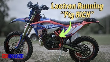 More Lectron Carb Bogging & Flooding Issues [Beta 250RR Tuning]