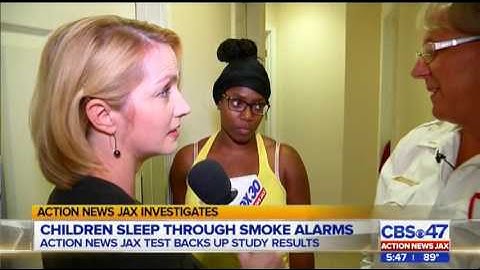 Action News Jax Investigates: Kids sleeping through a smoke alarm, with only seconds to escape