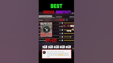 New Settings ⚙️| samsung a14 📲 Sensi + Dpi || 2025 Free Fire ⚡ Highlights