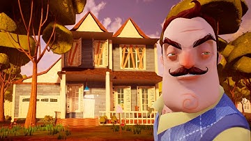 ШОУ ПРИВЕТ СОСЕД!НОВЫЙ ДОМ СОСЕДА!ИГРА HELLO NEIGHBOR MOD KIT ПРОХОЖДЕНИЕ МОДА Hello MrPeterson!FUN!
