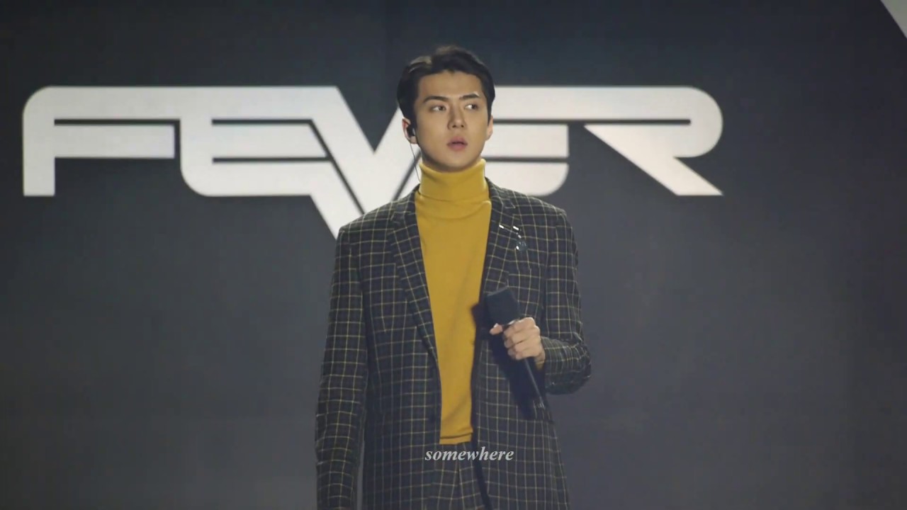 191027 fever festival EXO-SC We Young sehun focus