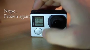 Gopro Hero 4, Black Edition Freezing No Fix