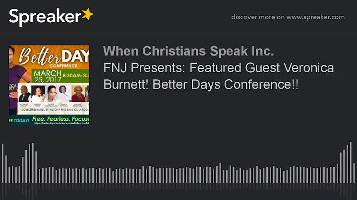 FNJ Presents: Featured Guest Veronica Burnett! Bet...