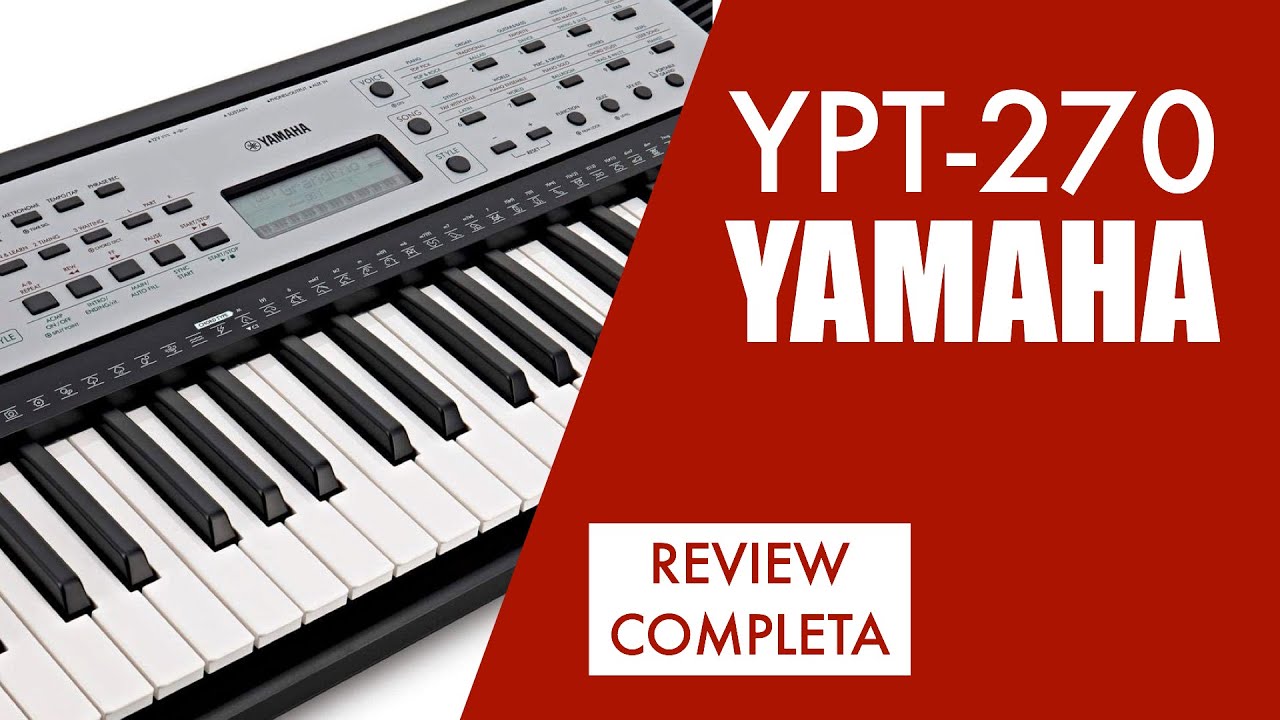 Teclado Musical Yamaha PSR-F52 com Suporte - Super Sonora