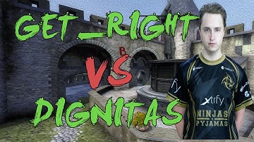 CSGO: POV NiP GeT_RiGhT vs Dignitas (29/13) cobblestone @ ESL ESEA Pro League
