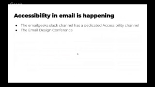 Accessibility in HTML email — Mark Robbins: #id24 Nov 2017
