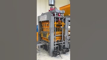 KaiDong QT10-15 full automatic brick machine#brickmachine #brickmakingmachine #blockmachine