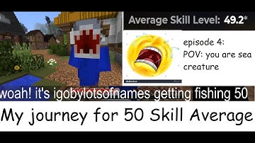 POV: You are sea creature | Road to 50 Skill Average [5] | Hypixel Skyblock