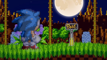 Outcome Memories - Sonic Solo Victory Sprite Concept (Sticknodes Sprite Animation)