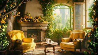 Crackling Fire and Magnificent Sound of Nature | Lemon Season Atmosphere 🍋 by Relaxation Art Nature 58 views 1 month ago 3 hours, 4 minutes