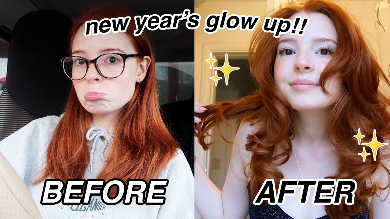 GLOW UP WITH ME FOR THE NEW YEAR!! 2024 TRANSFORMATION - (brows, lashes ...