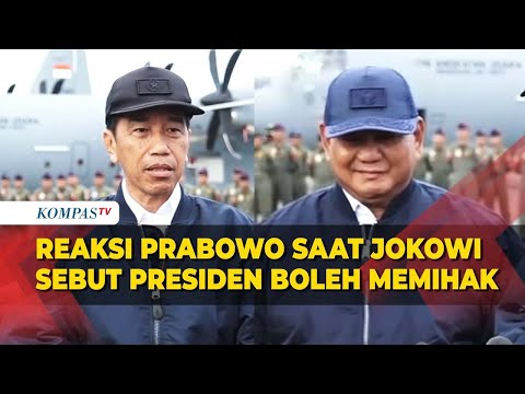 Begini Reaksi Prabowo saat Jokowi Bilang Presiden Boleh Kampanye dan Memihak