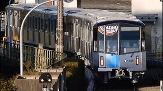 横浜市営地下鉄4000形4621編成　上永谷車両基地内構内試運転