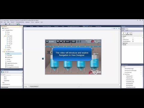 Studio 5000 View Designer and PanelView 5000:  Introduction to Navigation