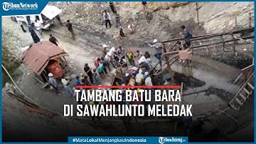 Tambang Batu Bara di Sawahlunto Sumatera Barat Meledak, 8 Pekerja Meninggal Seketika