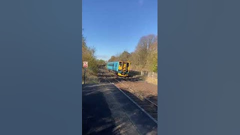 #networkrail test train class 153 DMU heads south at Long Preston