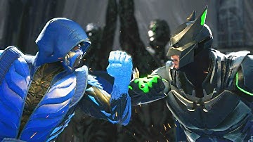 Injustice 2 - Sub Zero vs Batman - All Intro Dialogue, Super Moves And Clash Quotes