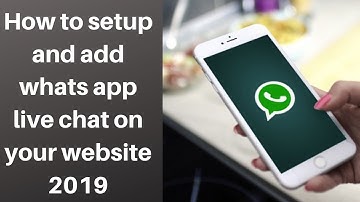 How to setup and add whats app live chat on your website 2019 | DigitalMarketingTutorial