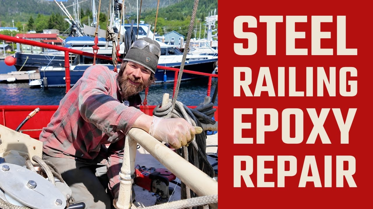 Repairing Corrosion on Steel Railings with Epoxy Putty - YouTube