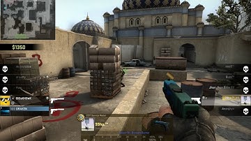 Glock 17 - CLUTCH 1v5 ace!! - CSGO (99hp.™)