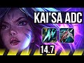 Kaisa  janna vs twitch  tahm adc  15412 400 games godlike  euw master  147