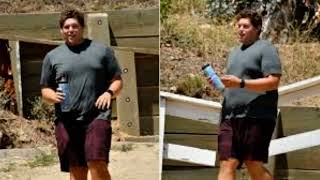 Arnold Schwarzenegger's son Christopher shows off his incredible weight loss as dashing star attend