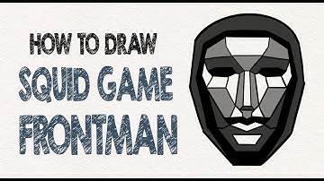 How to draw Squid Game Frontman step by step