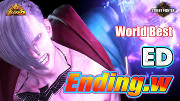 SF6 🔥 Ending Walker ED World Best ED  Vs  Problem X Sagat & M.Bison 👊 DLC High Level Gameplay