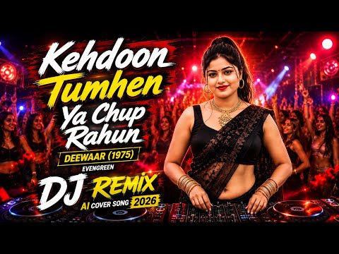 Kehdoon Tumhen Ya Chup Rahun | Deewaar (1975) | Evergreen / Dj Remix ( AI cover song ) 2026