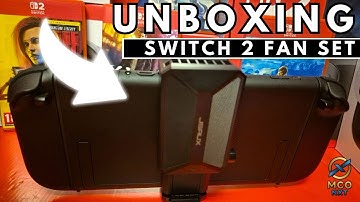 Keep Your Switch 2 Cool – JSAUX Fan Set Unboxing & First Impressions