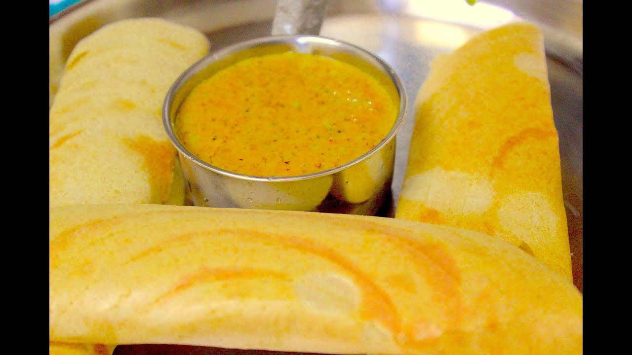 Instant Quinoa Oats Lentil Dosa & Tomato Chutney Healthy Recipe YouTube