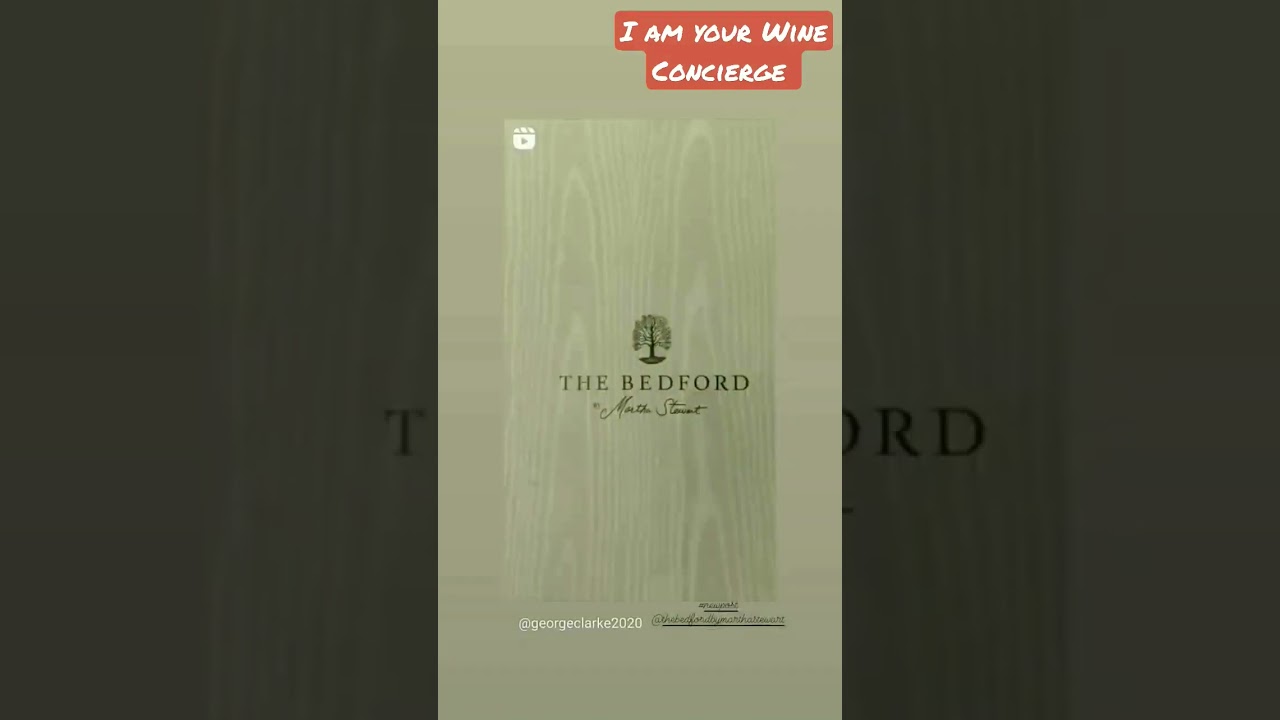 Your Wine Concierge at your service 