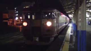 475系A19編成 直江津駅発車