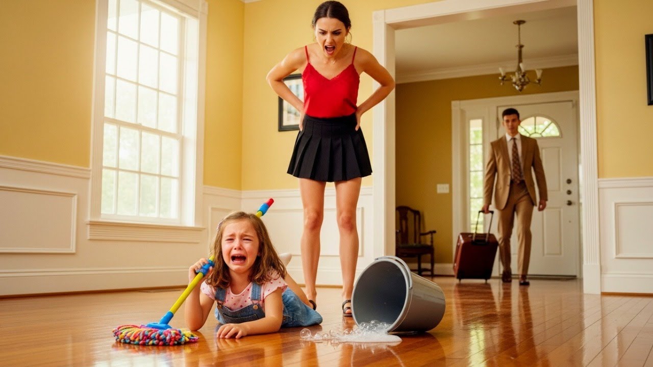 Маленькая девочка умоляла сквозь слезы «Пожалуйста, я твоя дочь»,пока миллионер не вернулся домой и