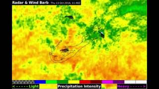 Hurricane Nicole 2016 Radar Loop