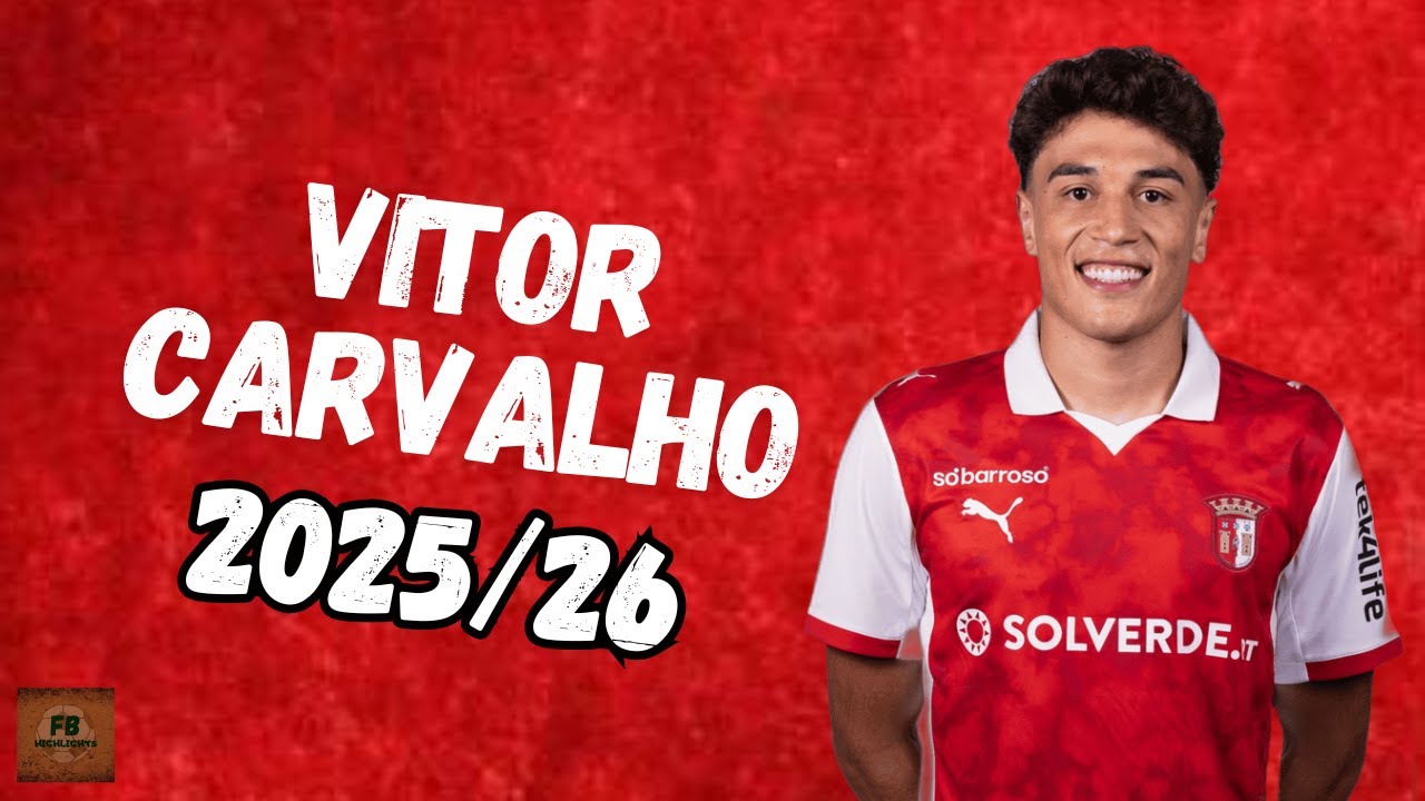 Vítor Carvalho no Vasco: veja vídeo com gols e lances do volante do Sporting Braga